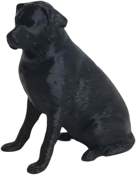 Male Labrador Statue - Sitting Dog Figurine