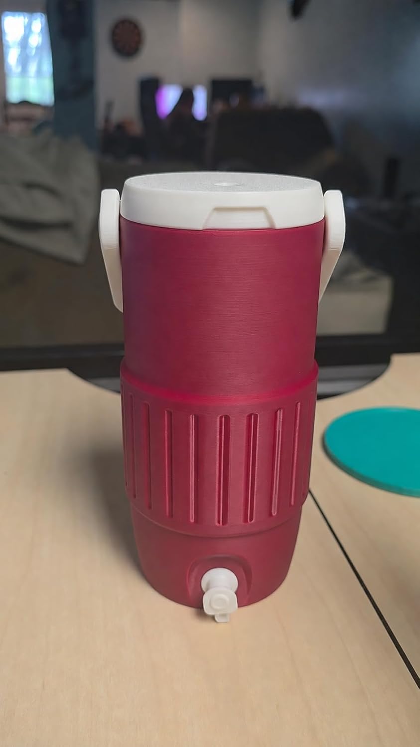 12 oz Slim Can Holder - Pivoting Handle and Lid