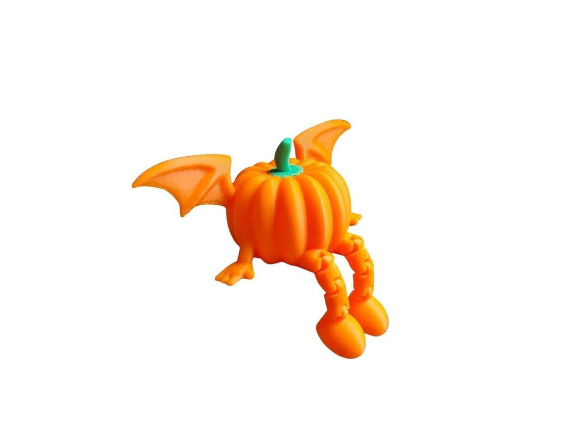 Articulated Winged Pumpkin Fidget Toy