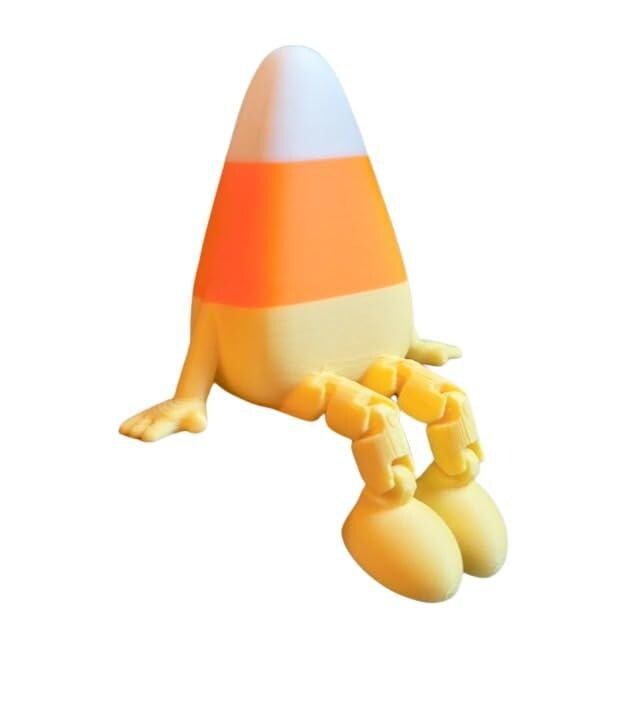 Articulated Candy Corn Fidget Toy