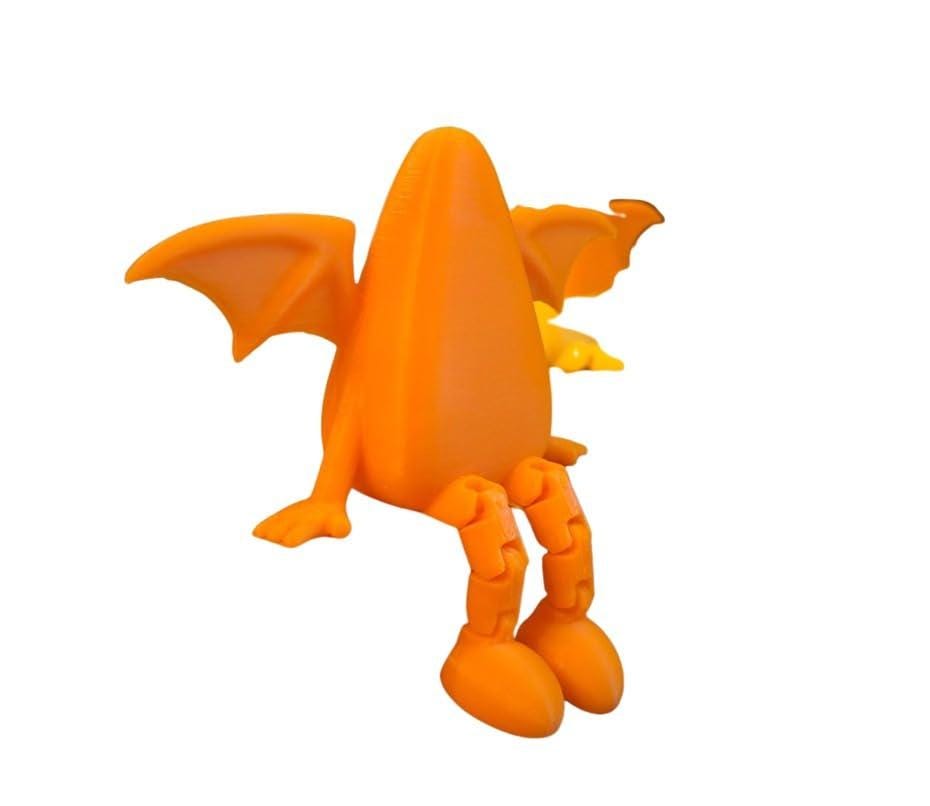 Articulated Winged Candy Corn Fidget Toy