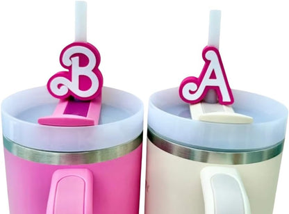 Custom Alphabet Straw Topper