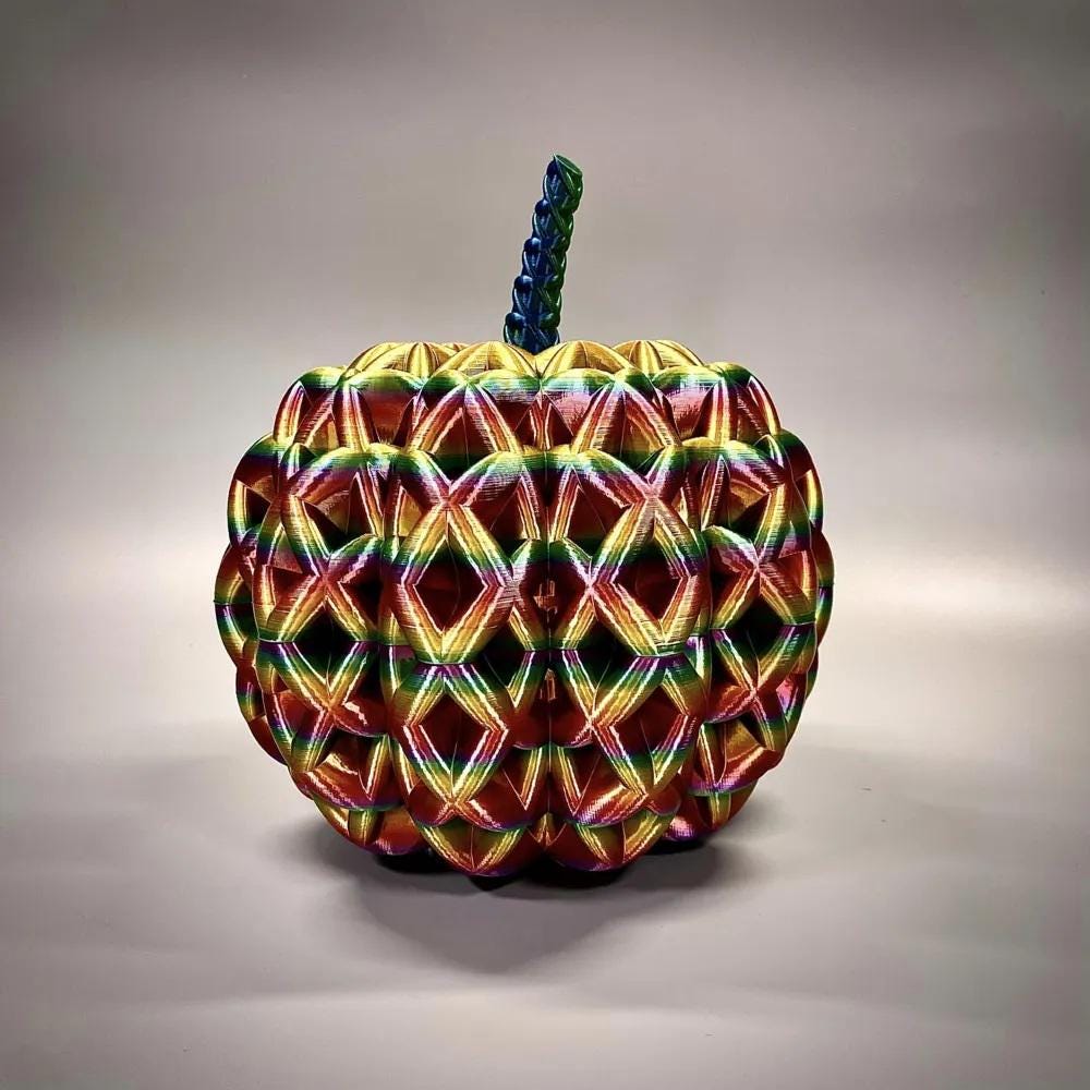 Pumpkin Candy Bowl with Lid