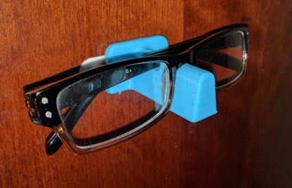 Universal Glasses Wall Mount - Choose Color & Pack