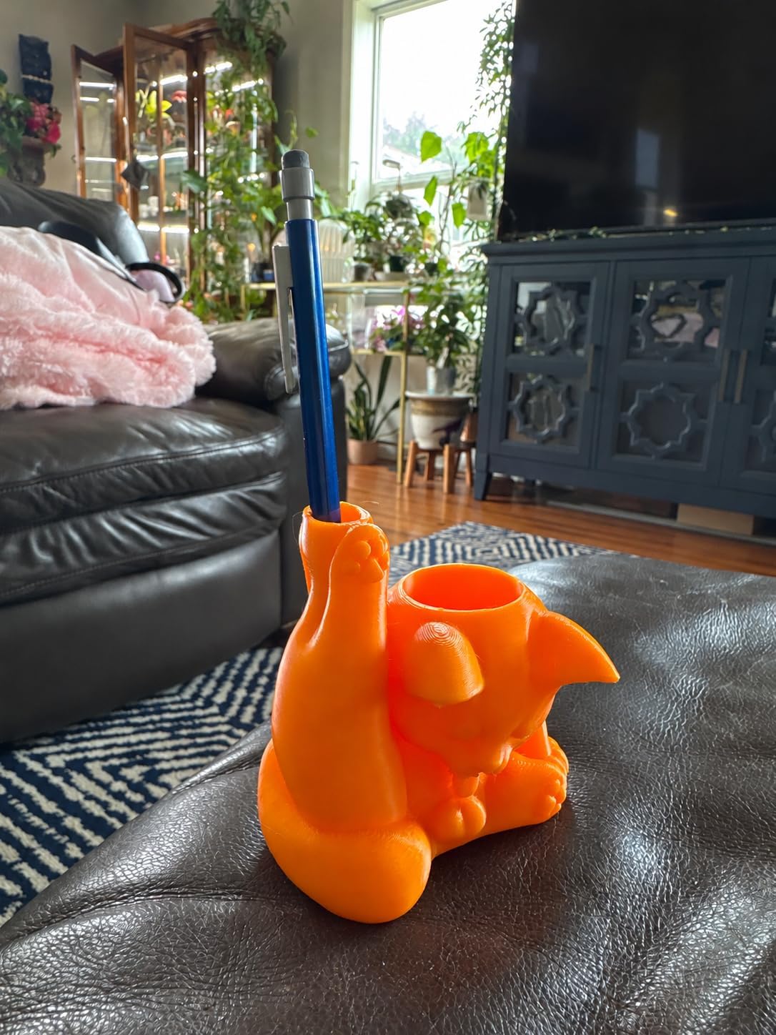 Grooming Cat Pen Holder
