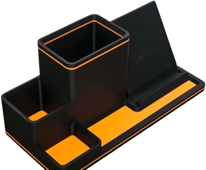 Modern Desk Organizer with Phone Stand