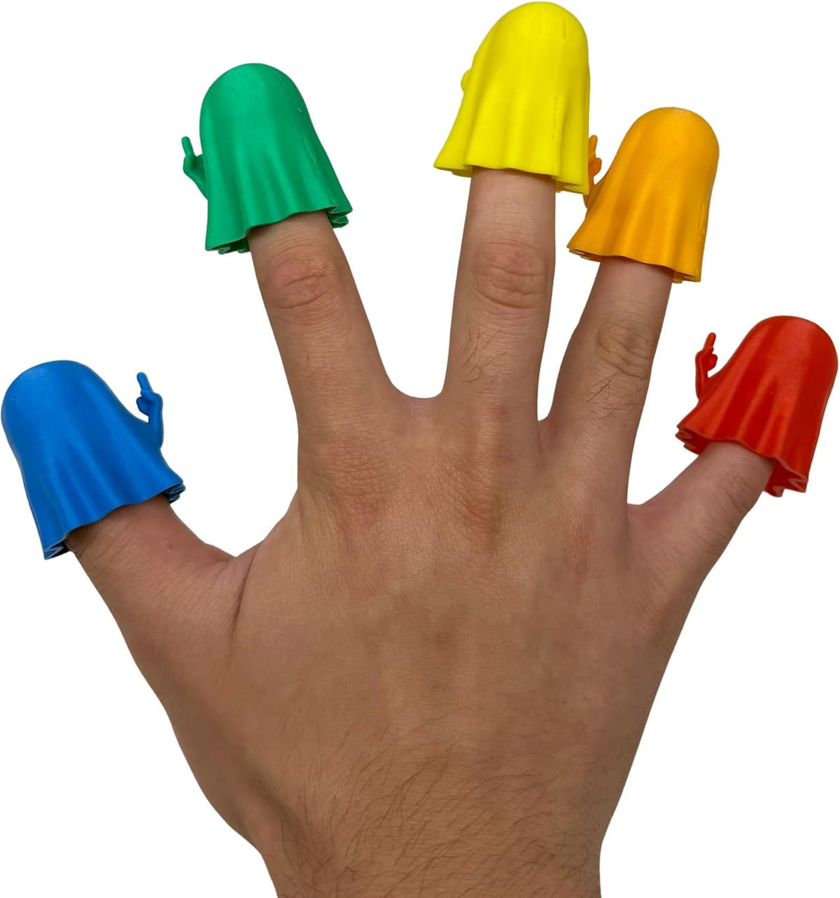Middle Finger Ghost Figurines - 6-Pack