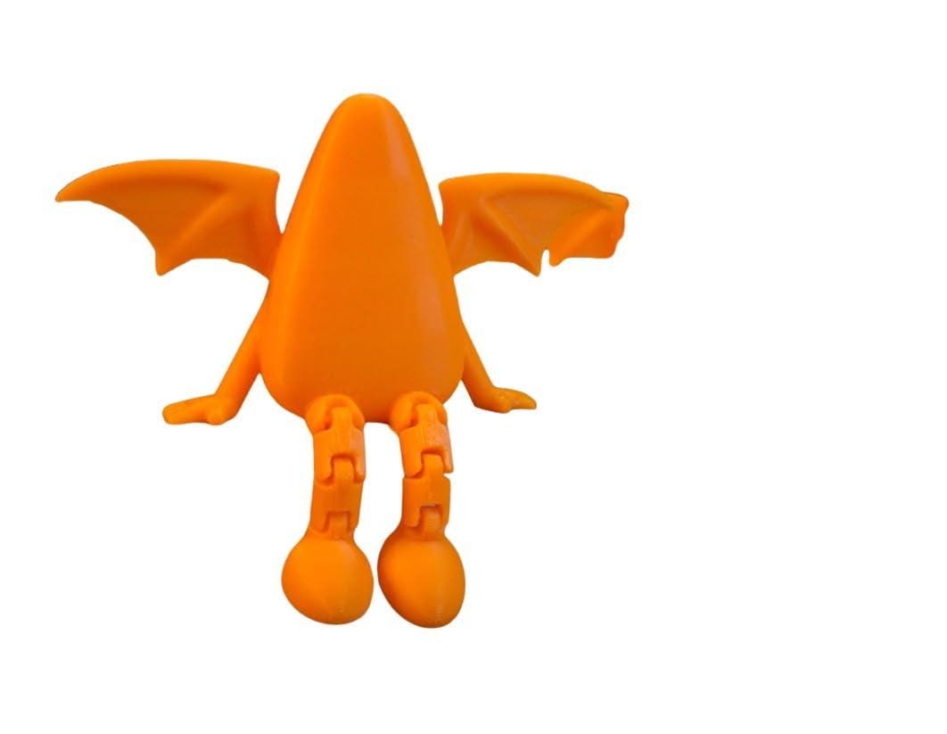 Articulated Winged Candy Corn Fidget Toy