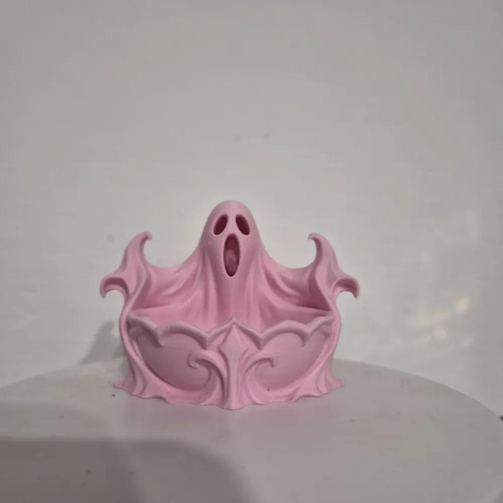 Goth Ghost Candy Bowl