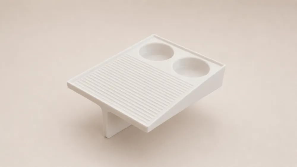 Sofa Arm Tray - Two Cup Holders, 10°