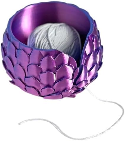 Dragon Scale Yarn Dish - Knitting & Crochet Holder