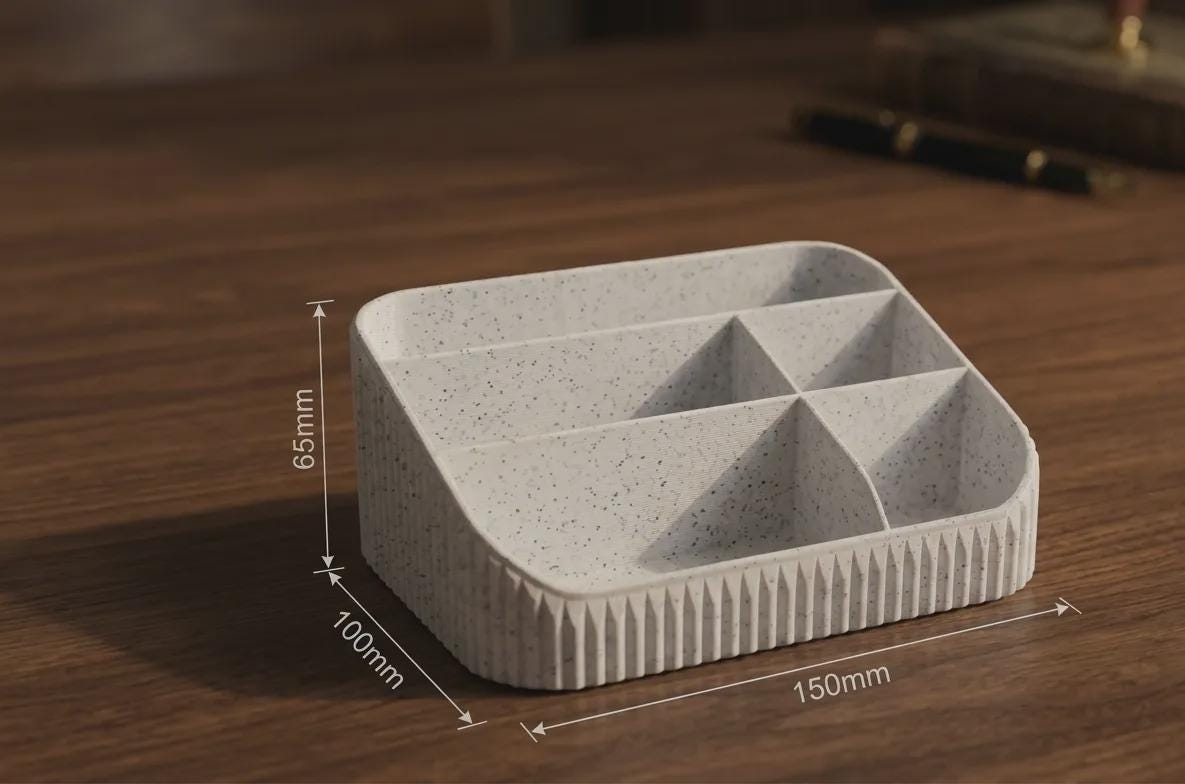 Bathroom Countertop Organizer - Vanity Storage Caddy