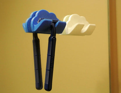 Cloud Razor Wall Mount - Shaving Holder