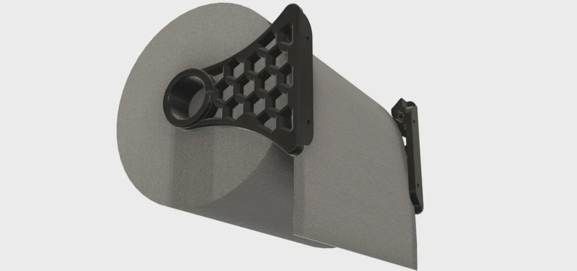 Wall-Mounted Paper Towel Holder - Quick-Change Organizer