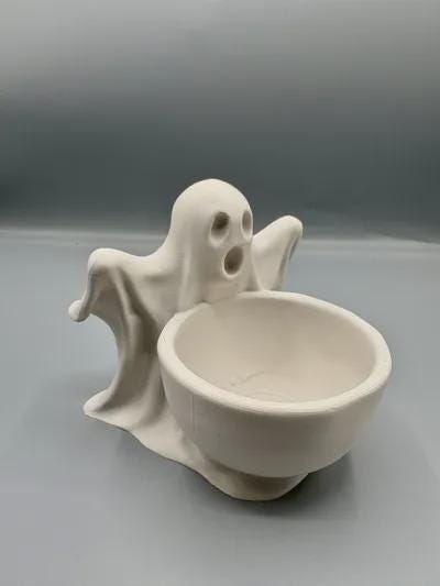 Spooky Ghost Candy Bowl