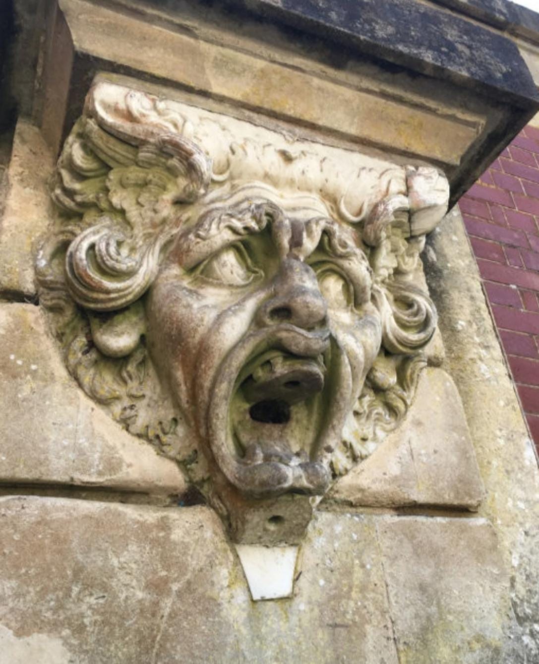 Wall Mounted Gargoyle Shelf
