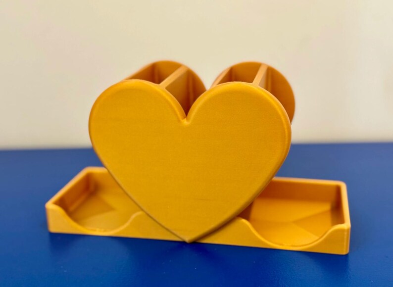 The LoveStation Organizer | Heart Desk Organizer