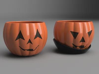 Jack O Lantern Candy Bowl