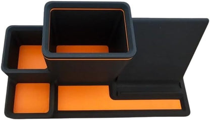 Modern Desk Organizer with Phone Stand