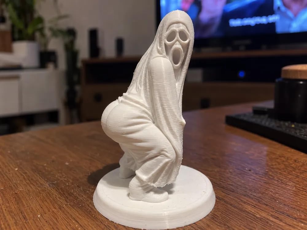 Twerking Ghost Figurine - Fixed Pose