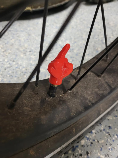 Middle Finger Tire Caps - 4-Pack