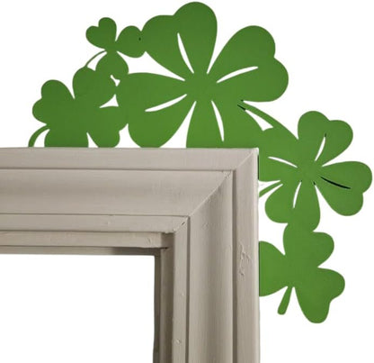 Shamrock Door Corner Topper