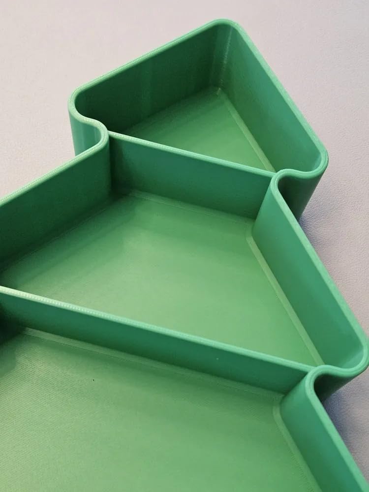 Christmas Tree Divided Bowl
