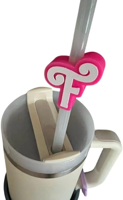 Custom Alphabet Straw Topper