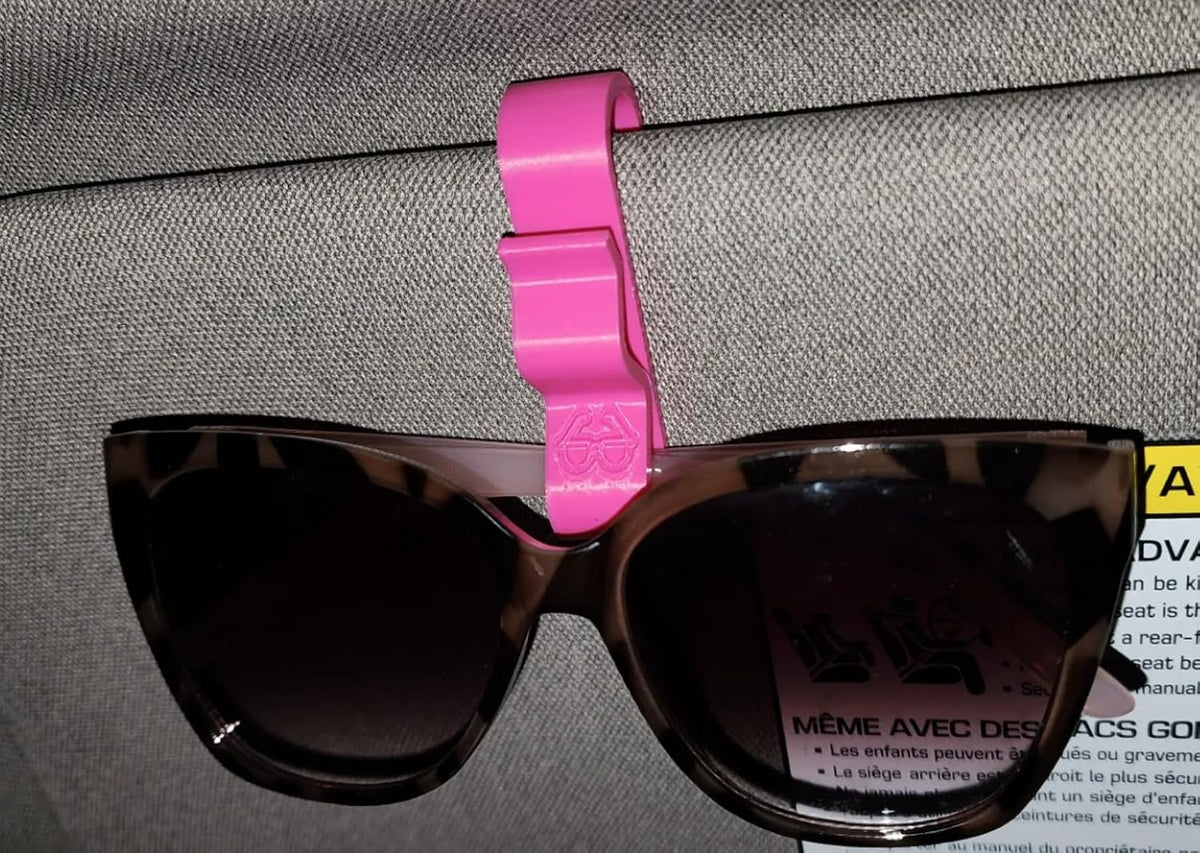 Car Visor Sunglasses Holder Clips - 2-Pack