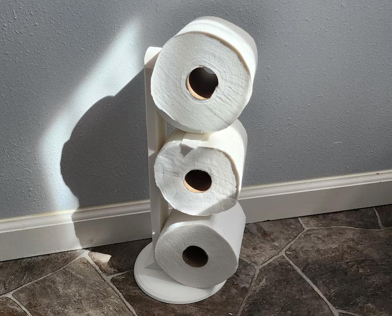 Toilet Paper Tower | Freestanding Toilet Paper Holder