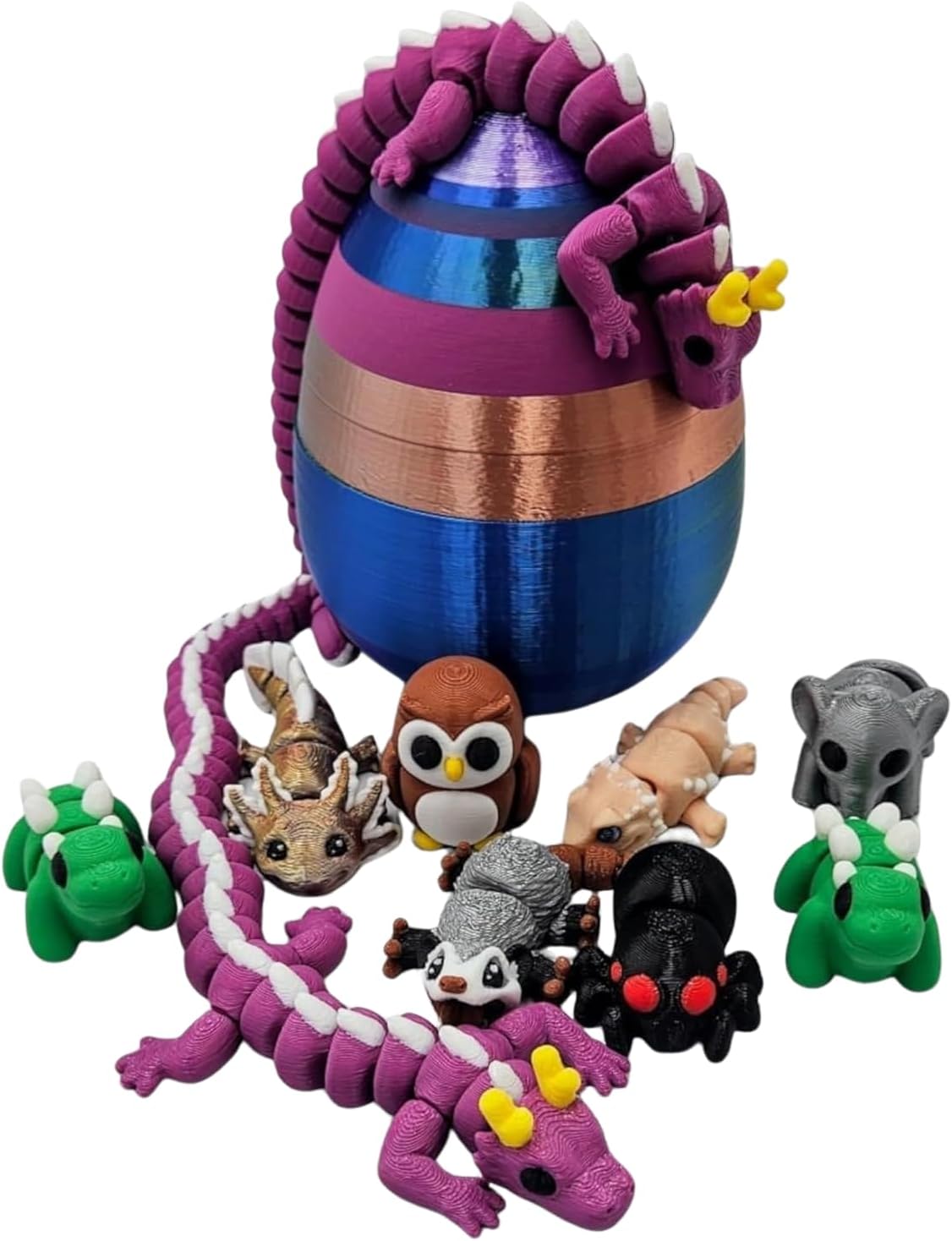 Mystery Mini Animal 10-Pack - Articulated Figurines