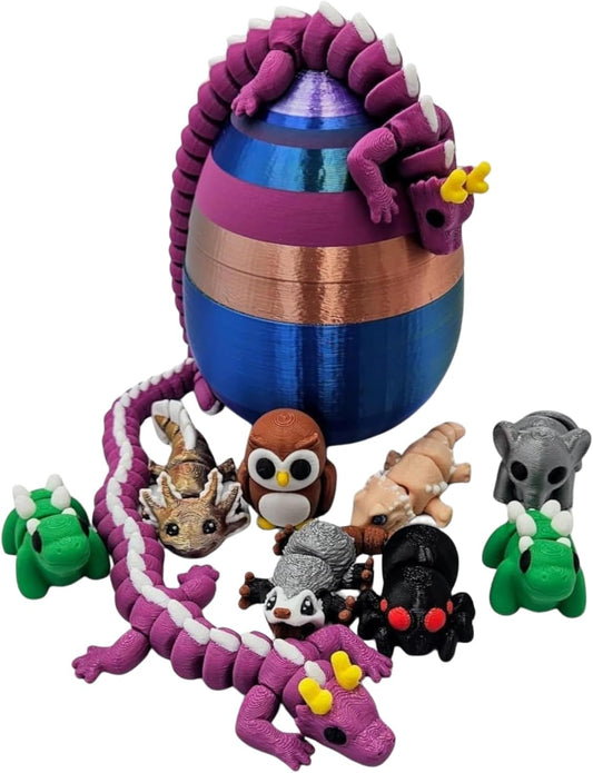 Mystery Mini Animal 10-Pack - Articulated Figurines