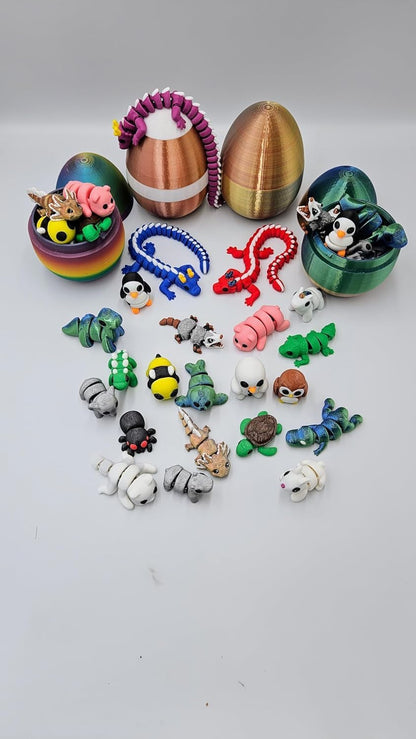 Mystery Mini Animal 10-Pack - Articulated Figurines