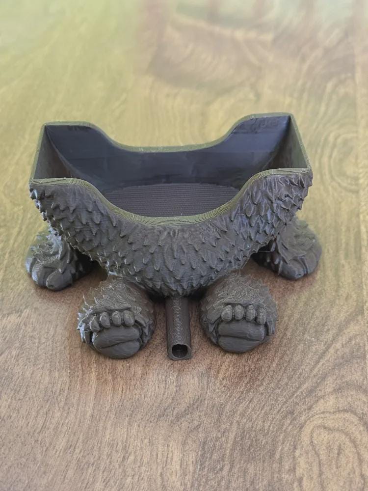 Bigfoot Sponge Holder - Self-Draining Sink Caddy