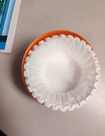 Round Coffee Filter Holder - Countertop Organizer