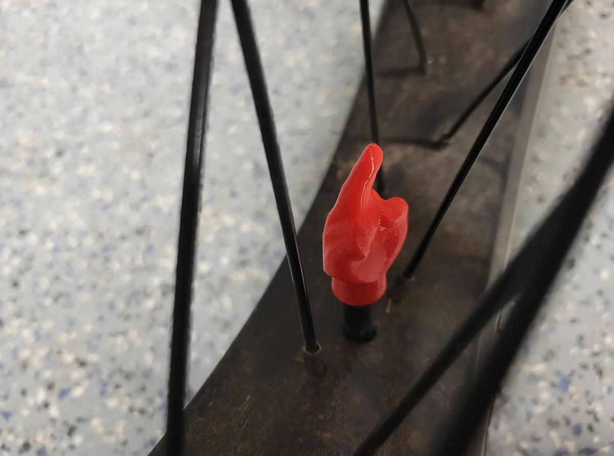 Middle Finger Tire Caps - 4-Pack