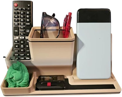 Modern Desk Organizer with Phone Stand