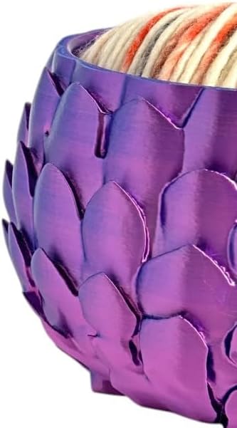 Dragon Scale Yarn Dish - Knitting & Crochet Holder