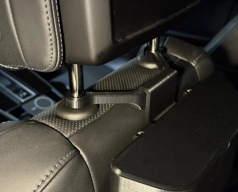 Car Headrest Trash Can | Back Seat Garbage Bin with Lid