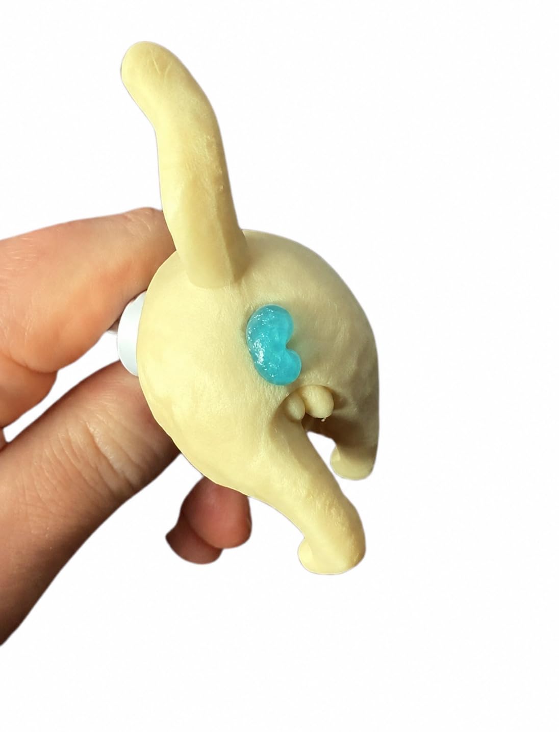 Cat Butt Toothpaste Topper - Novelty Tube Cap