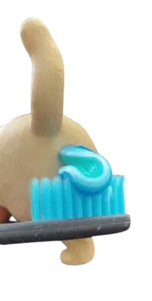 Cat Butt Toothpaste Topper - Novelty Tube Cap