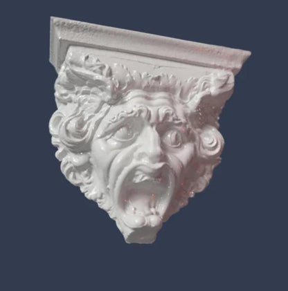 Wall Mounted Gargoyle Shelf