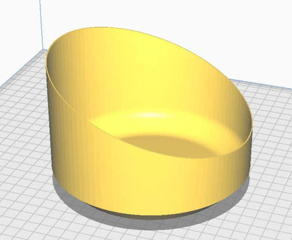 Round Coffee Filter Holder - Countertop Organizer