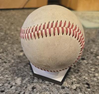 Home Plate Baseball Display Stand - Game Ball Holder
