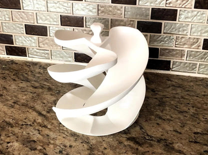 Spiral Egg Holder - 18-Egg Refrigerator Rack