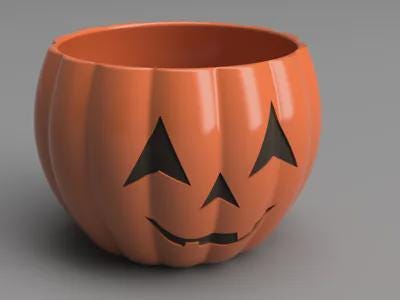 Jack O Lantern Candy Bowl