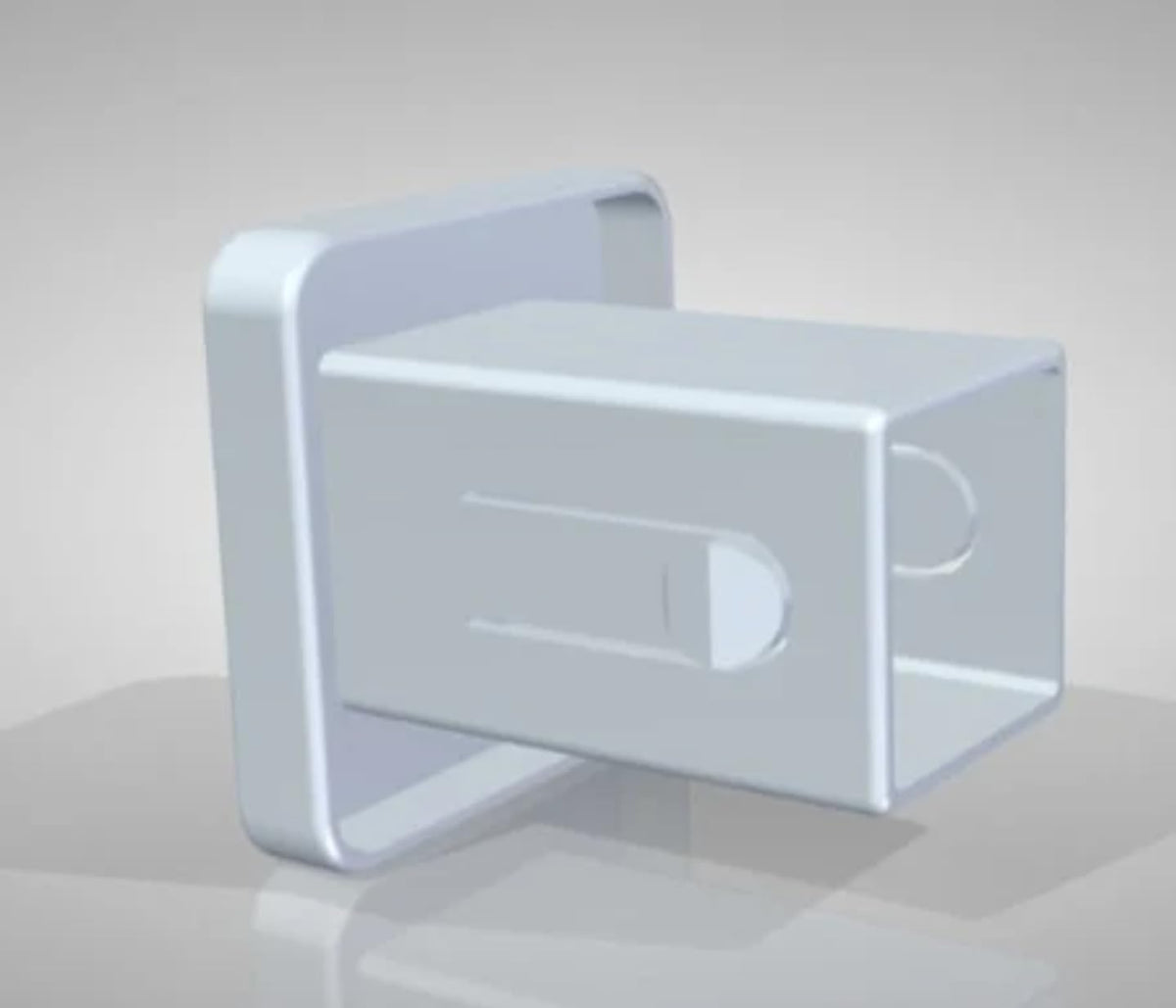 Blank Hitch Receiver Cover - 2-Inch