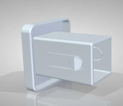 Blank Hitch Receiver Cover - 2-Inch