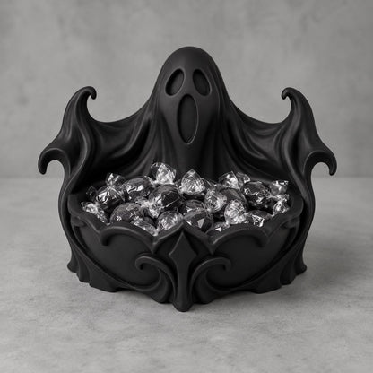 Goth Ghost Candy Bowl