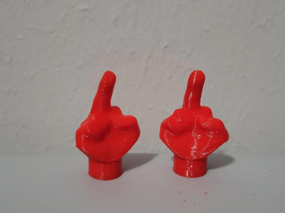 Middle Finger Tire Caps - 4-Pack